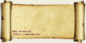 Sara Aksentijević vizit kartica